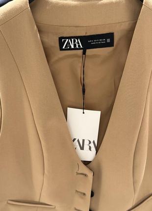 Zara  костюмна жилетка жіноча2 фото