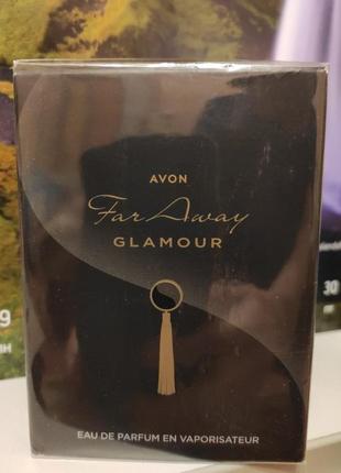 Парфюмированная вода far away glamour avon 50 мл