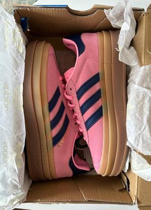 Adidas gazelle bold pink