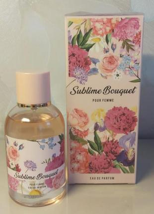 Женственный аромат bi-es sublime bouquet парфюмированная вода для женщин 100мл