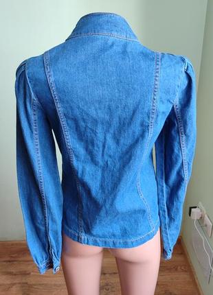Сорочка рубашка джинсова3 фото