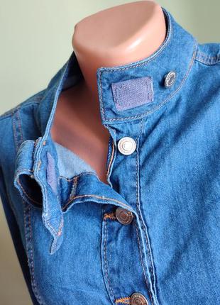 Сорочка рубашка джинсова4 фото