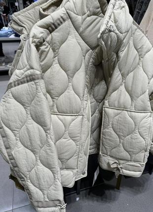 Zara  стьобана жіноча куртка демісезонна6 фото