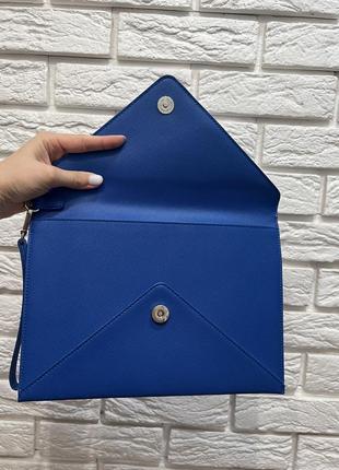 Синя маленька сумка крос-боді3 фото