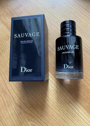 Духи dior sauvage eau de parfum 60 ml.1 фото