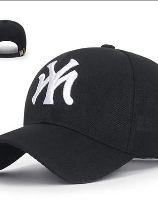 Кепка new era унисекс, кепка new york, кепка ny, бейсболка new era , кепка черная new era, бейсболка женская