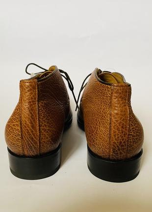 Кожаные ботинки немецкого бренда hammerstein.4 фото