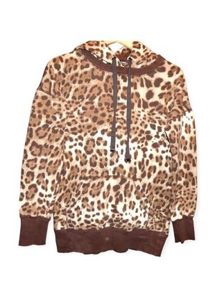 Худі леопардовий dolce & gabbana р.38 (укр. 44)