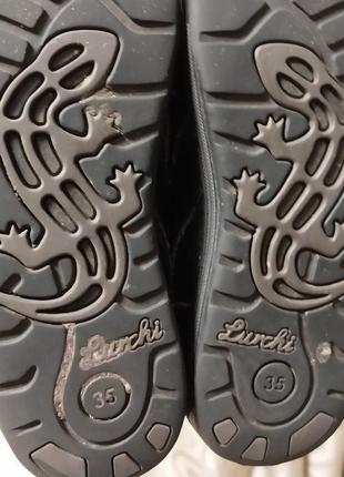 Якісні стильні брендові шкіряні кросівки lurchi salamander8 фото