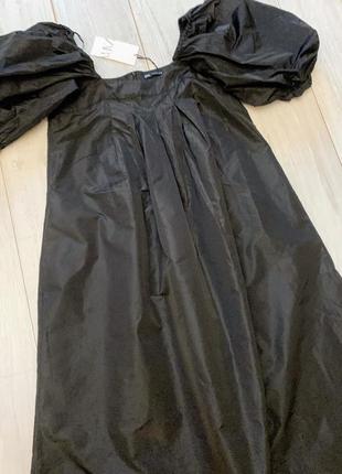 Платье с тафты