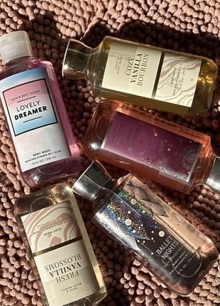 Bath&body works гелі для душу,пінки та мило для рук