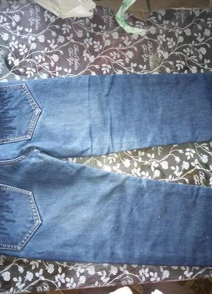 Утеплені джинси (утепленные джинсы)2 фото