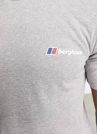 Футболка berghaus snowdon сірого кольору. розмір: l2 фото