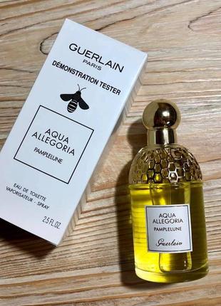 Guerlain aqua allegoria pamplelune,75 мл, тестер, цитрусові1 фото