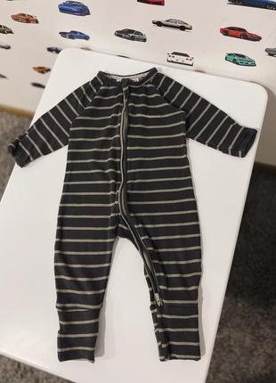 Ромпер в рубчик bonds 6/12