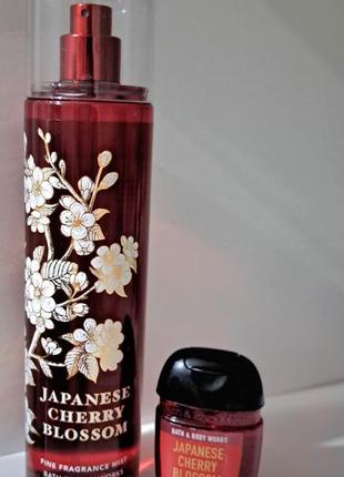 Спрей, міст для тіла і санітайзер japanese cherry blossom bath&body works6 фото