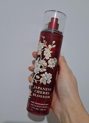 Спрей, міст для тіла і санітайзер japanese cherry blossom bath&body works2 фото