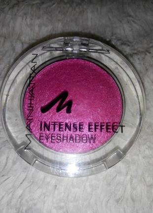 Тіні для повік manhattan intense eyeshadow effect, запечені тіні1 фото