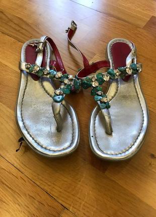 Срібні босоніжки cesare paciotti