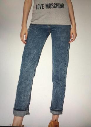 Крутые джинсы высокая посадка момы2 фото
