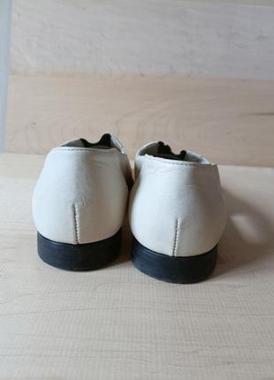 Шкіряні вінтажні жіночі туфлі лофери bama. у ідеальному стані6 фото