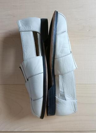Шкіряні вінтажні жіночі туфлі лофери bama. у ідеальному стані5 фото