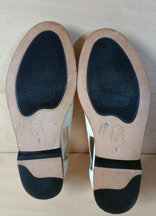 Шкіряні вінтажні жіночі туфлі лофери bama. у ідеальному стані10 фото