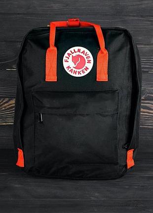 Рюкзак fjallraven kanken, чёрный канкен