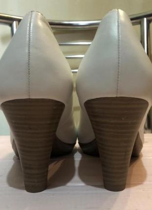Кожаные туфли, tamaris, размер 39/25 см.4 фото