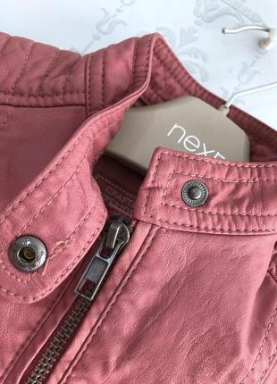 Куртка косуха,детская куртка,розовый,пудровый palomino c&a!6 фото