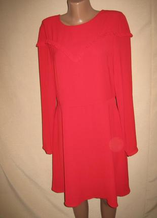 Червоне плаття new look размер14