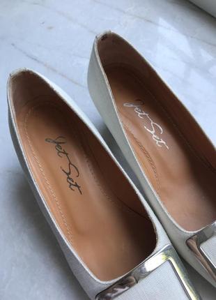 Итальянские туфли с квадратной пряжкой в стиле олд мани (old money), в стиле 60-х, премиум бренд , италия, jet set,5 фото