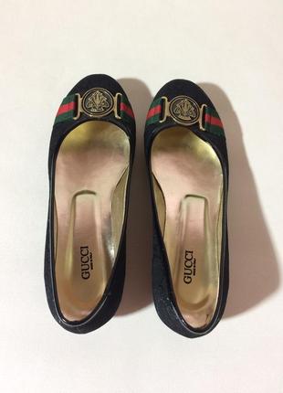 Туфли балетки gucci3 фото