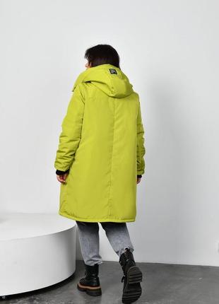 Демісезонне пальто на синтепоні 48-58 розмірів. 17743327 фото