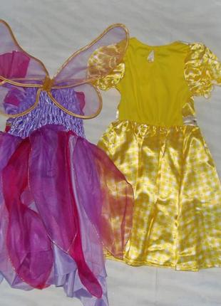 Карнавальні,новорічні сукні на 6-8 років одним лотом2 фото