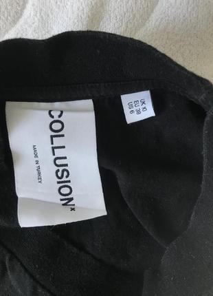 Платье футболка collusion. asos.