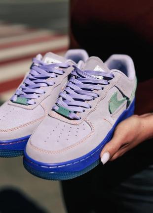 Женские кроссовки nike air force 1 lxx “purple agate”