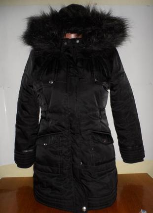 Зимова куртка на дівчинку 11-13рочки.