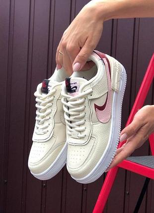 Nike air force 1 shadow жіночі кросівки 🆕 женские кроссовки найк аир форс 1 шадоу