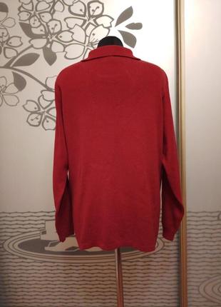 Шерстяной свитер джемпер пуловер большого размера шерсть мериносовая8 фото