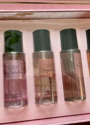 Подарочный набор из 12 спреев victoria's secret ultimate mist discovery set