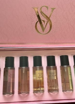 Подарочный набор из 12 спреев victoria's secret ultimate mist discovery set