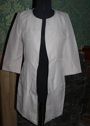 Стильний тренч - кардиган з габардину