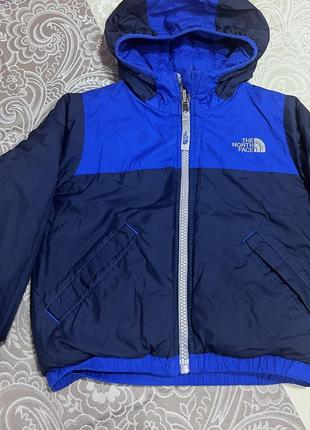 Двухстороння куртка на малюка the north face