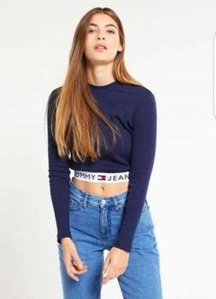 Футболка з довги рукавом tommy jeans tjw 90s top 81 фото