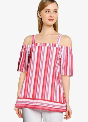 Нова блуза в смужку 14/48-50 розміру