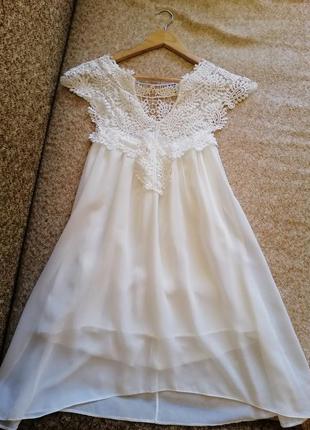 Шифоновое платье