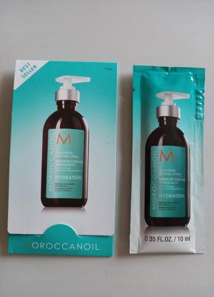 Moroccanoil hydrating styling cream стайлінговий крем для укладання волосся 10мл.2 фото