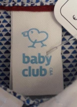 Рубашка для малыша baby club4 фото