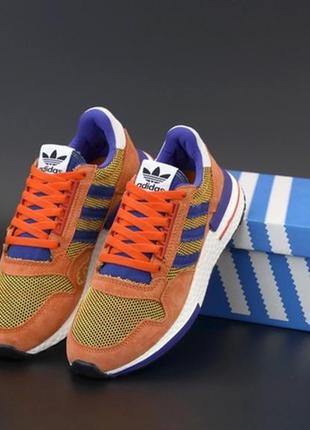 💥adidas zx 500 orange💥мужские кроссовки адидас зх.